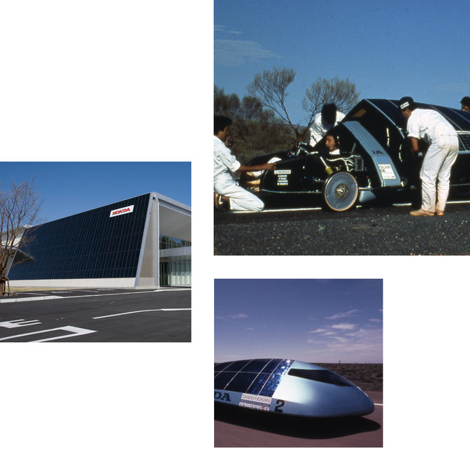Imágenes del World Solar Challenge.
