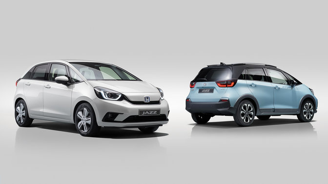 Honda Jazz y Jazz Crosstar en estudio