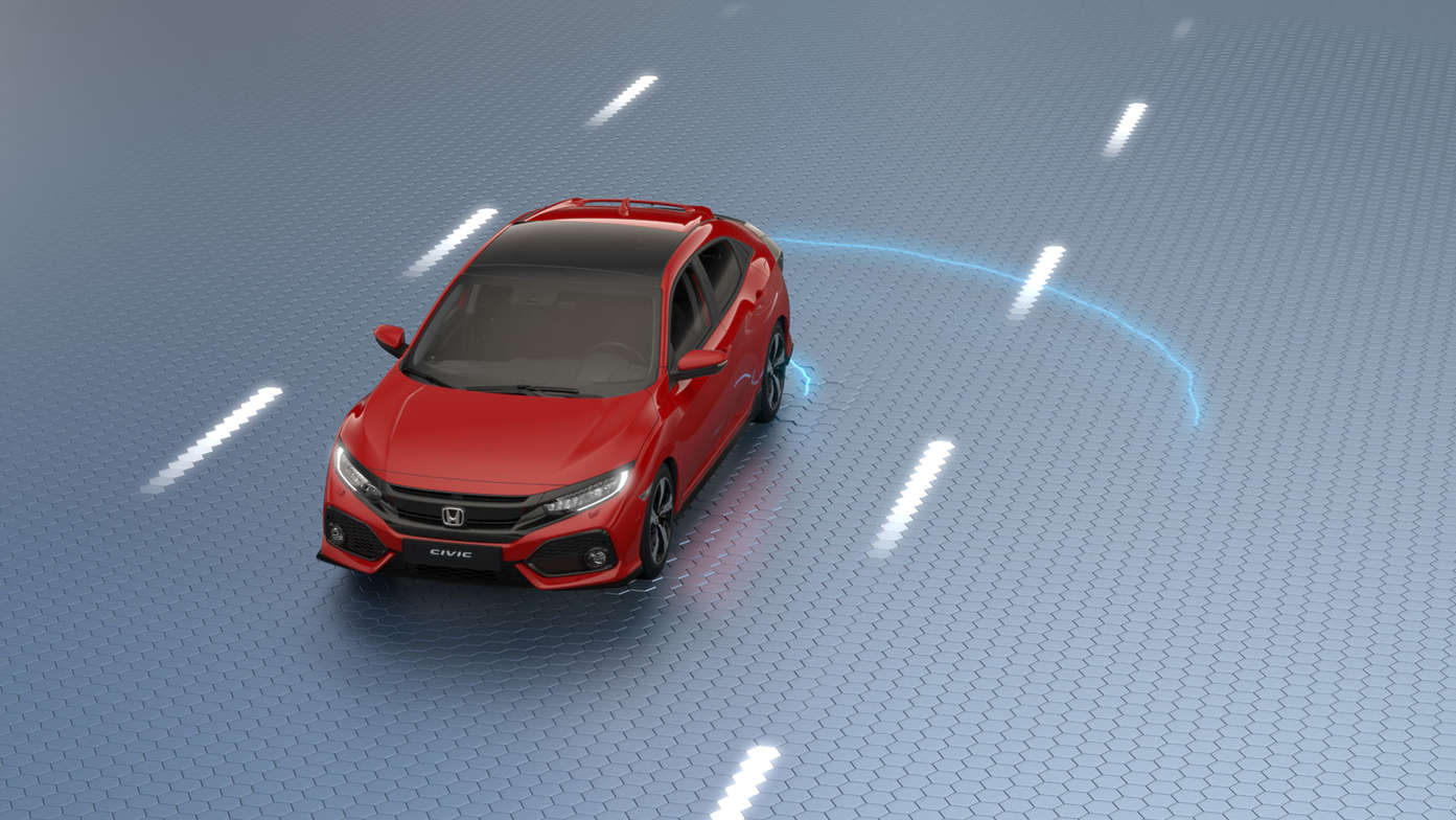 Visita virtual del Civic 5 puertas.