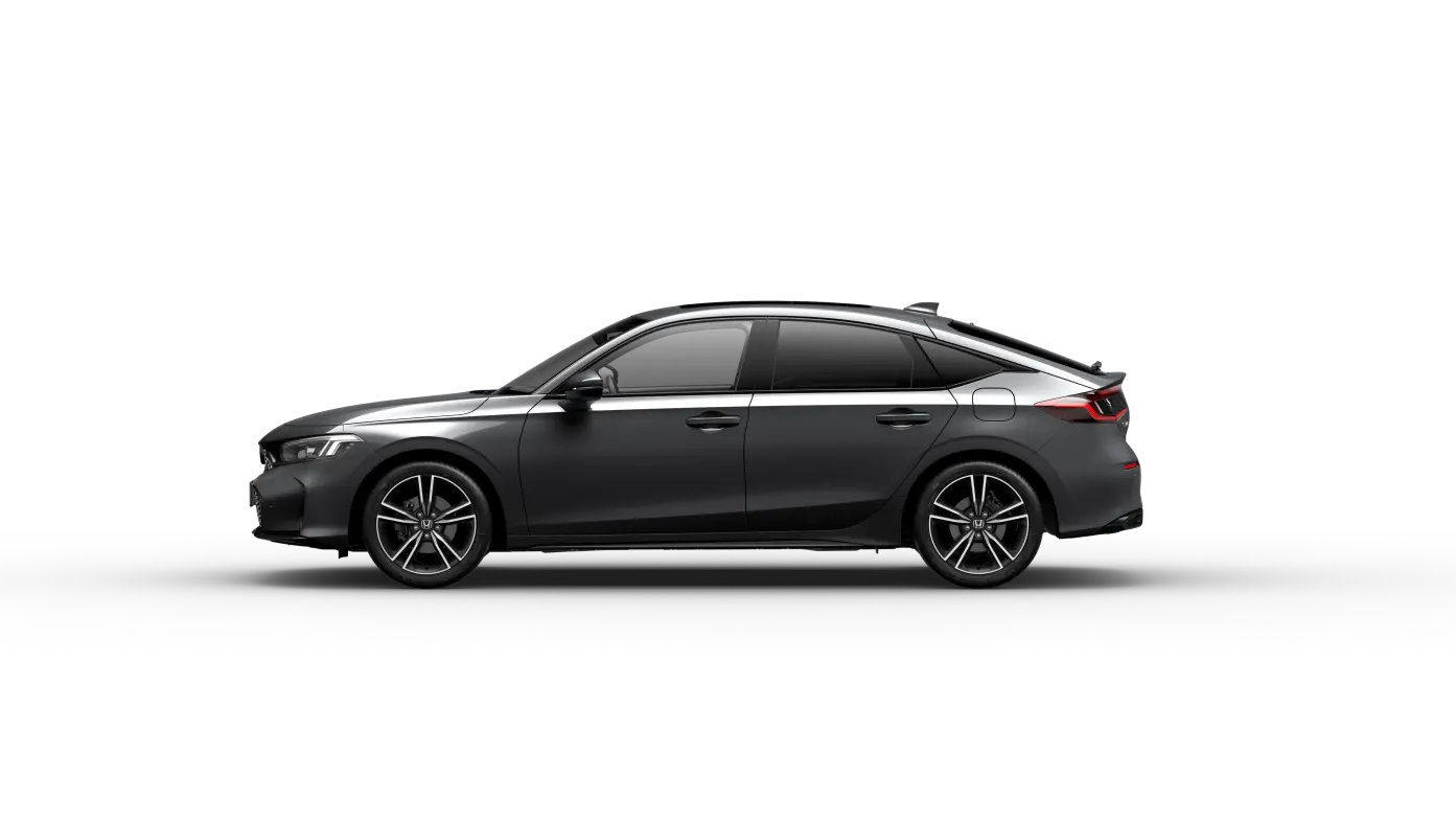 Vista lateral del Honda Civic