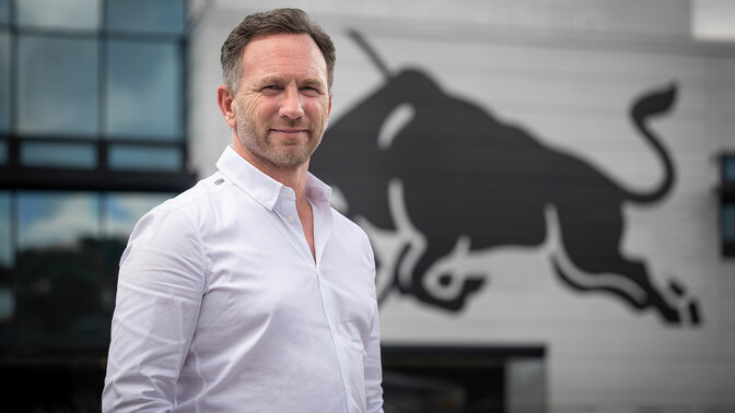 Primer plano de Christian Horner