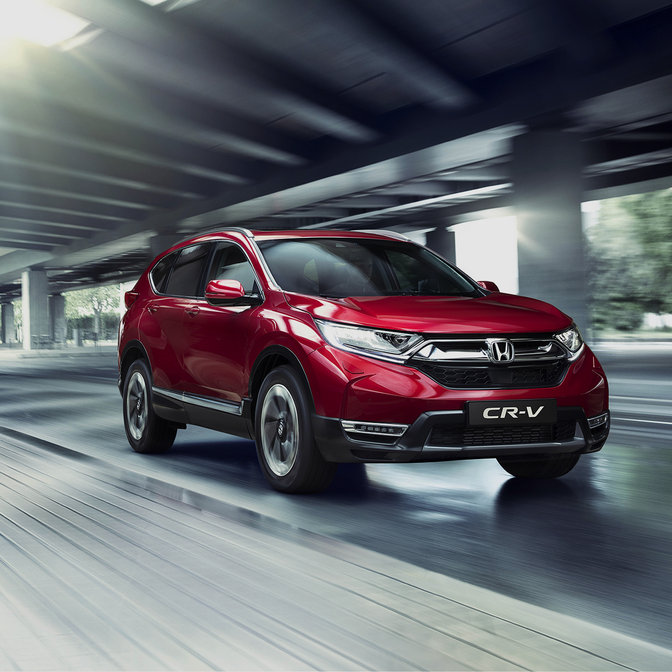 4x4 Honda CR-V Rojo