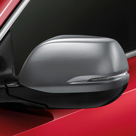 Primer plano de las luces del Honda CR-V.