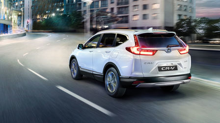 Interior del Honda CR-V Executive