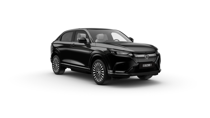 Honda e:Ny1 100% el&eacute;ctrico vista frontal y lateral