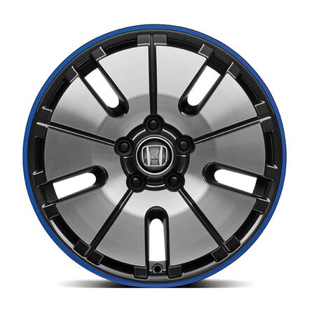 Llanta de aleación de 17&quot; azul