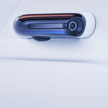 Primer plano del Honda e.