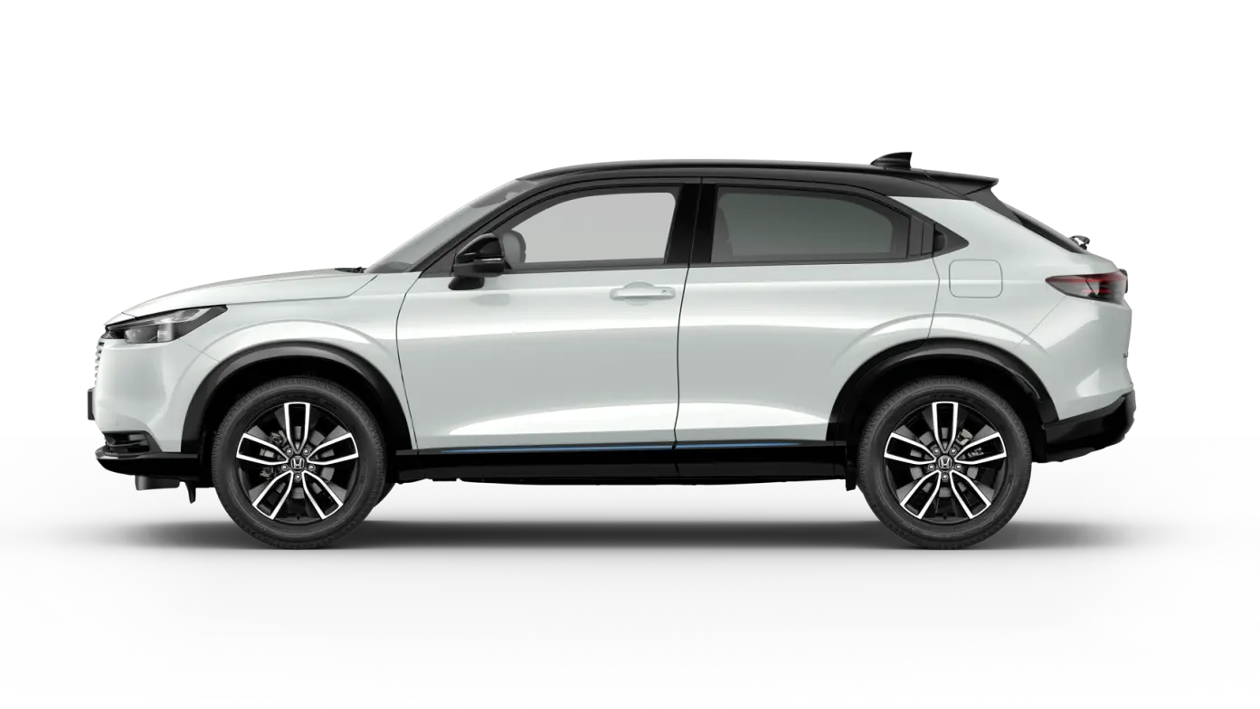 Vista lateral del Honda HR-V