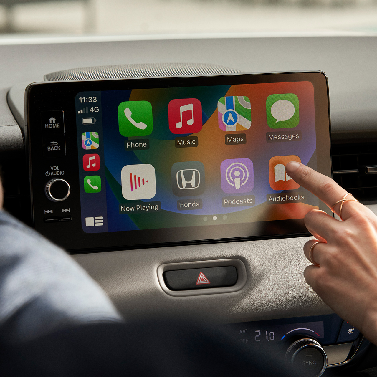 Digital screen display. 