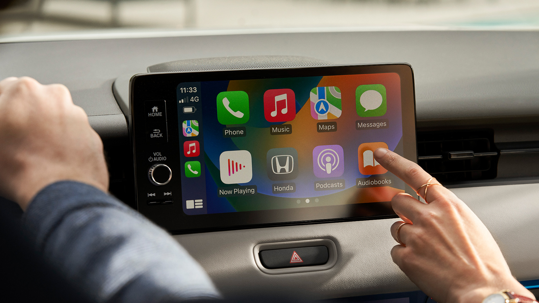 Digital screen display. 