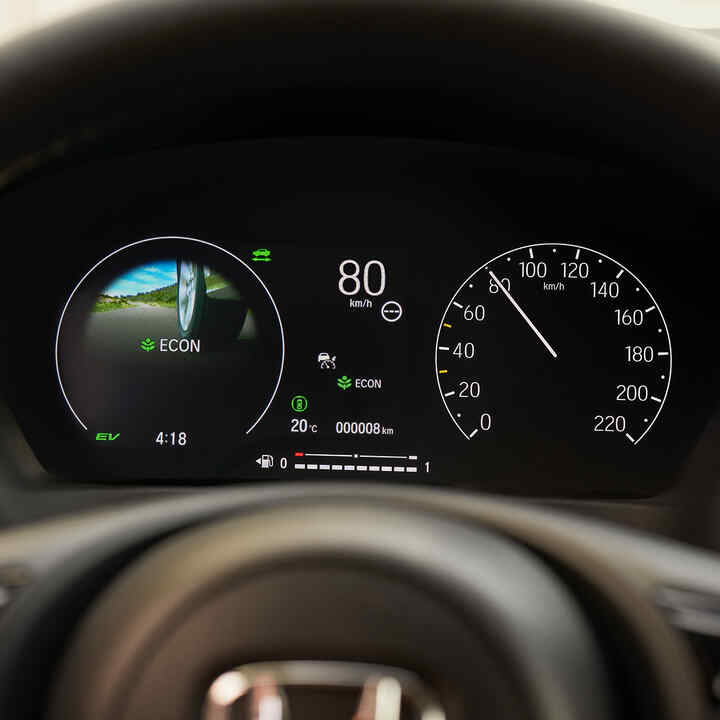 Pantalla digital del conductor