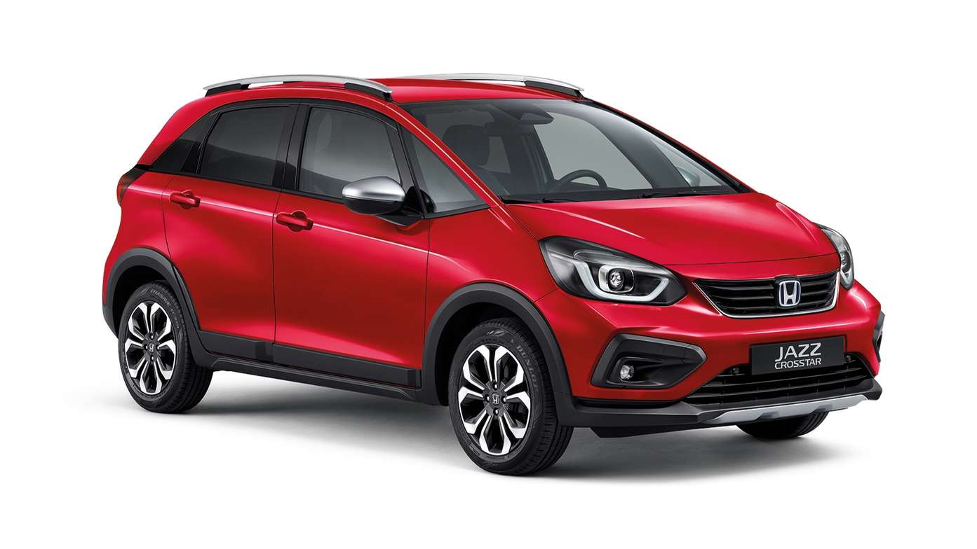 Honda Jazz Hybrid Crosstar en estudio con Pack Robust.
