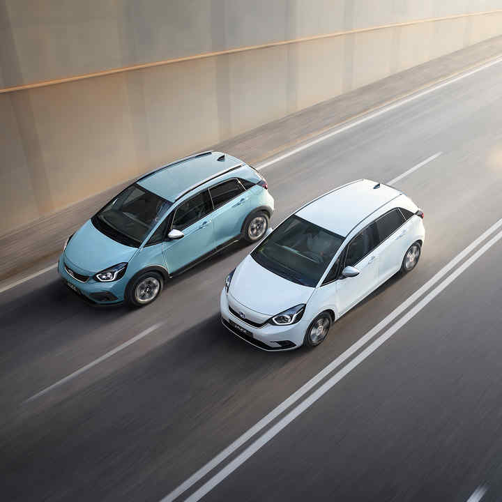 The Honda Jazz Hybrid