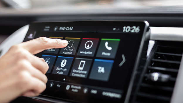 Primer plano de Honda Connect
