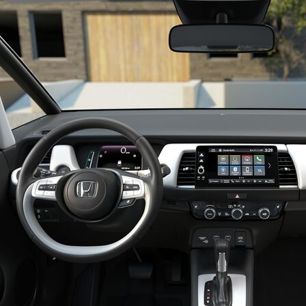 Interior del Jazz Hybrid