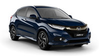 Vista frontal de tres cuartos del Honda HR-V
