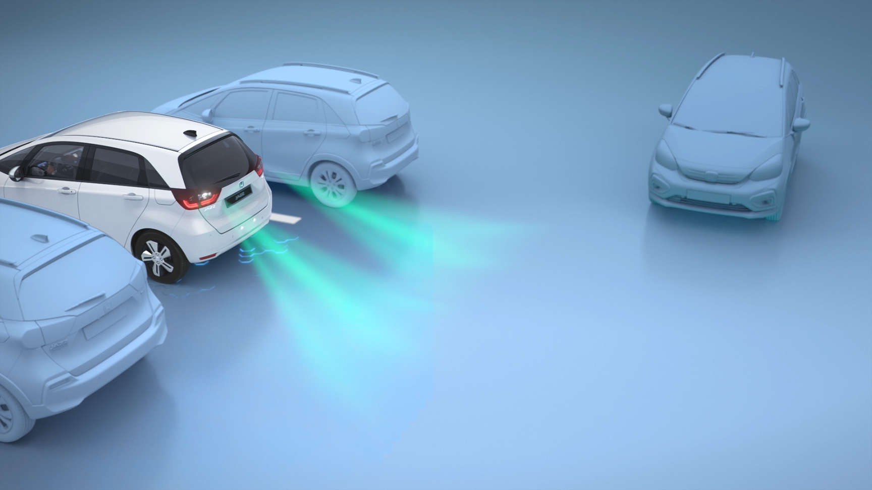 Señales de advertencia cuando un coche Honda da marcha atrás
