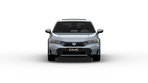 Vista frontal del Honda Civic