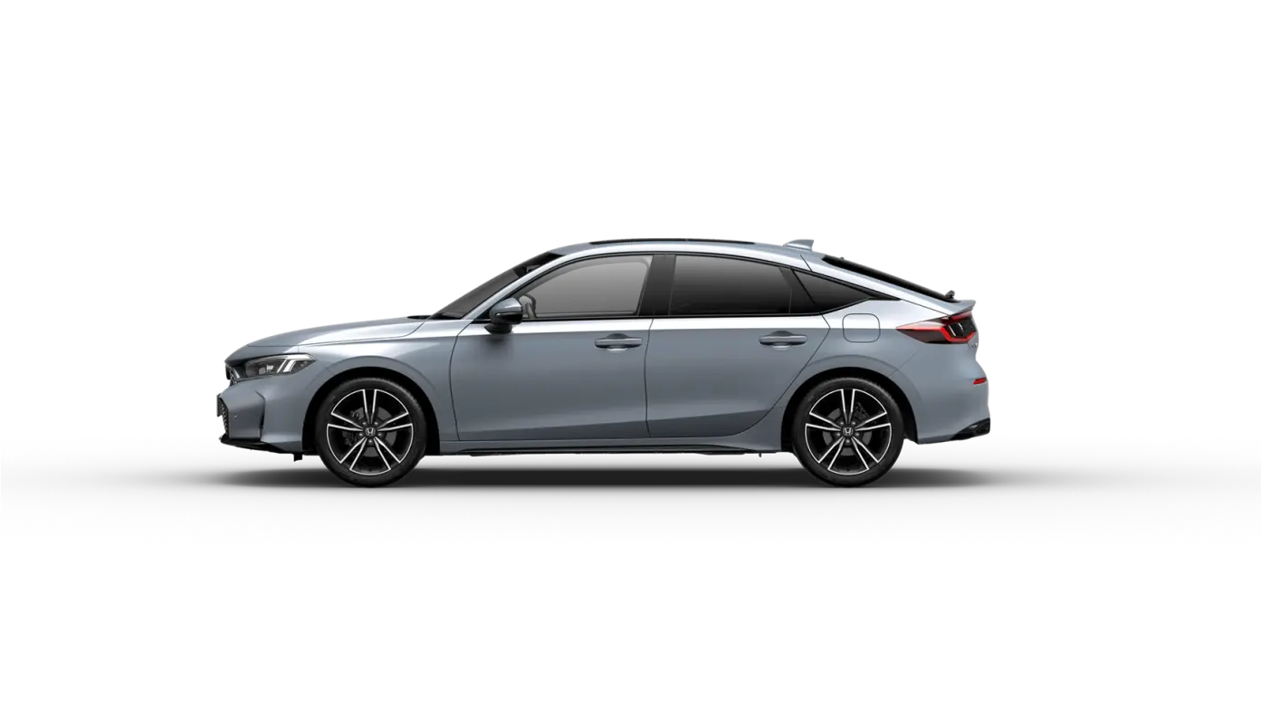 Vista lateral del Honda Civic