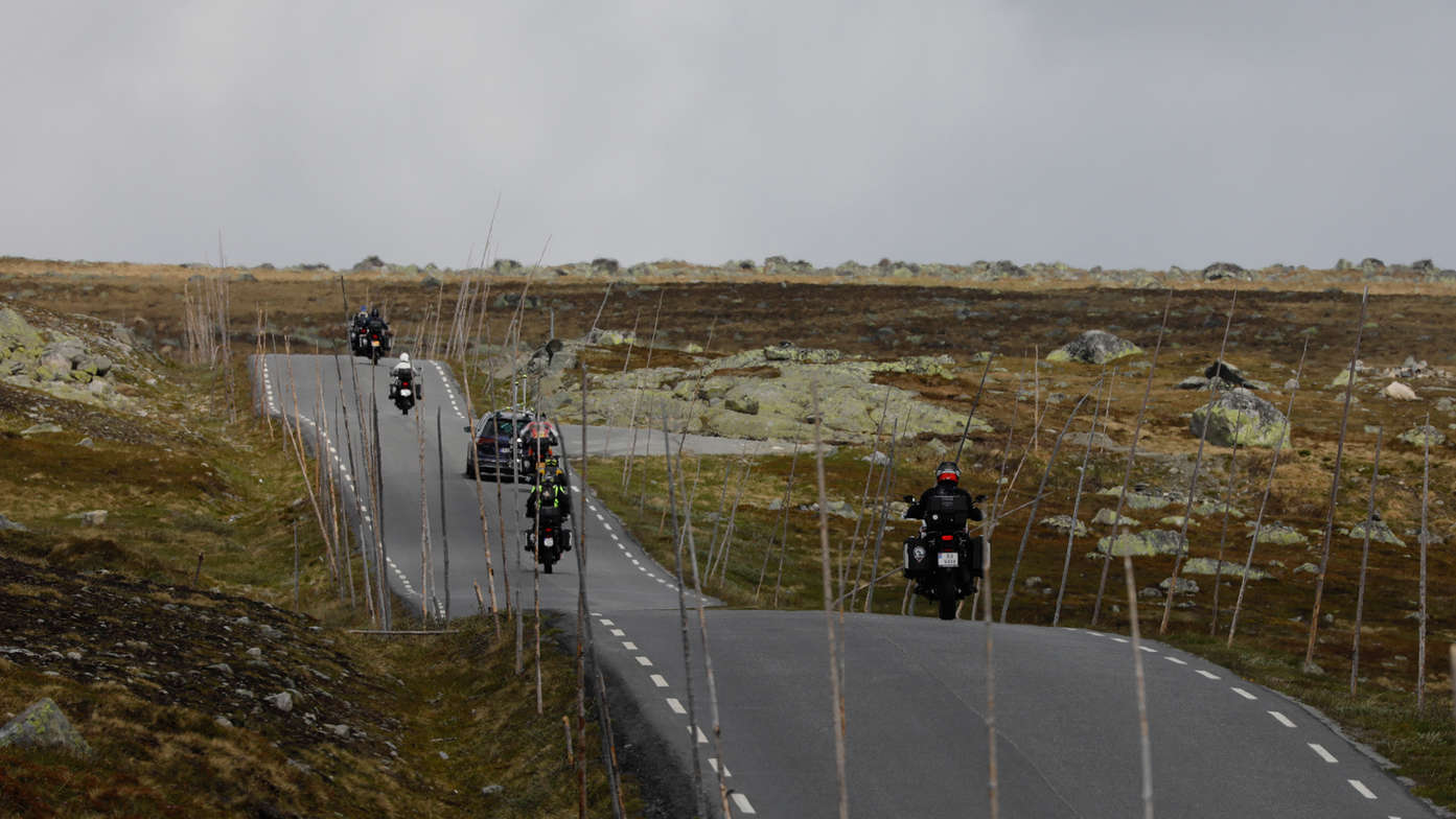 Honda Adventure Roads Nordkapp Dia 1 de Oslo a Fosnavag motoristas