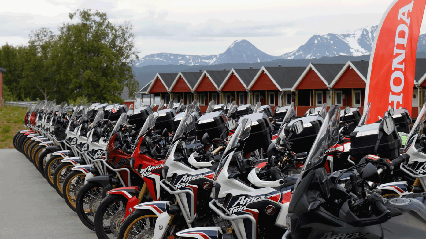 Honda Adventure Roads Nordkapp Dia 6 de Lofoten a Malangen motos