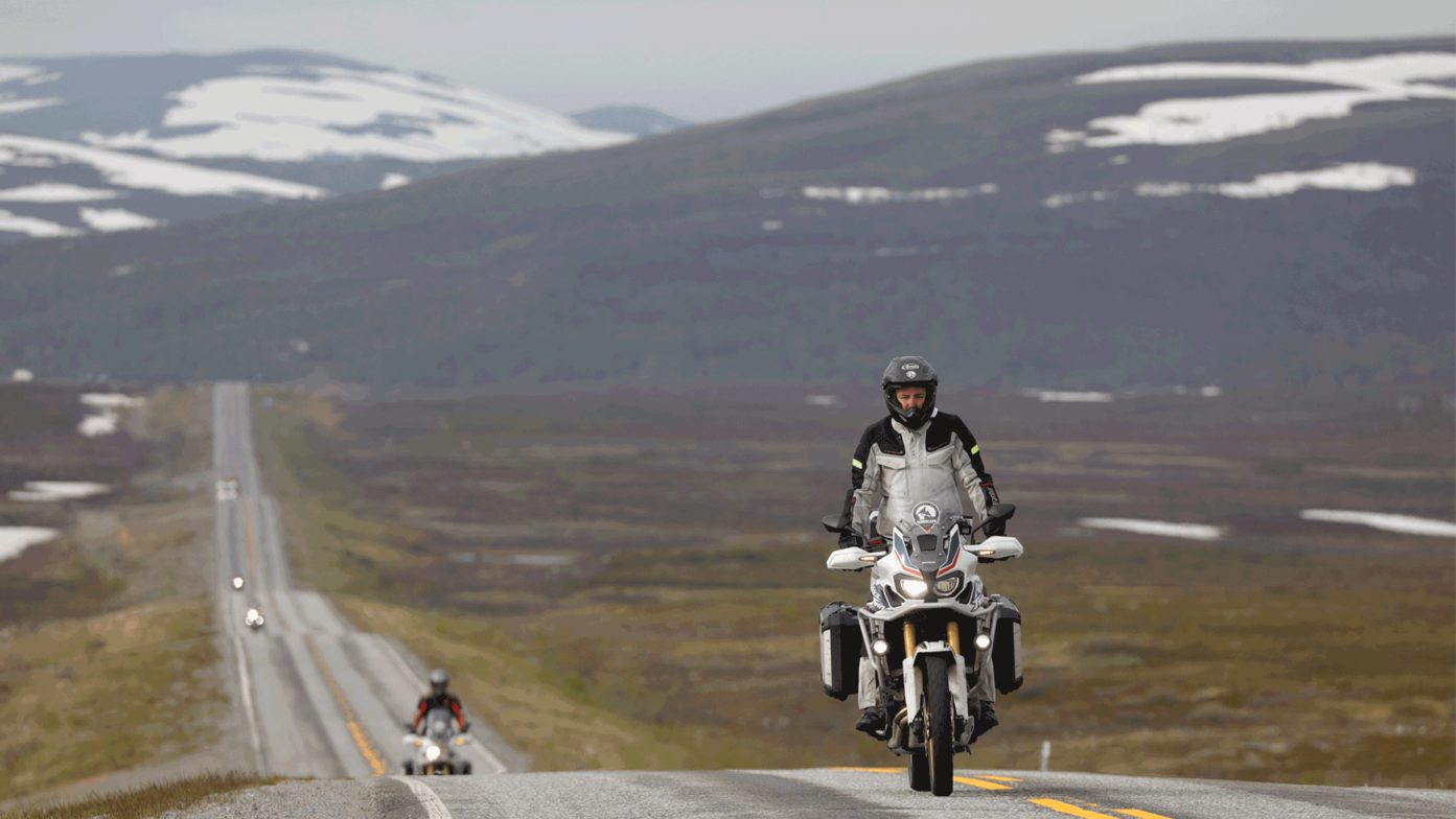 Honda Adventure Roads Nordkapp Dia 8 de Alta a Nordkapp