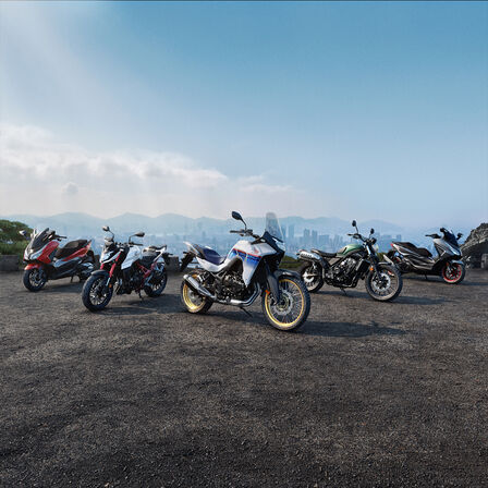Gama de motocicletas Honda 2023