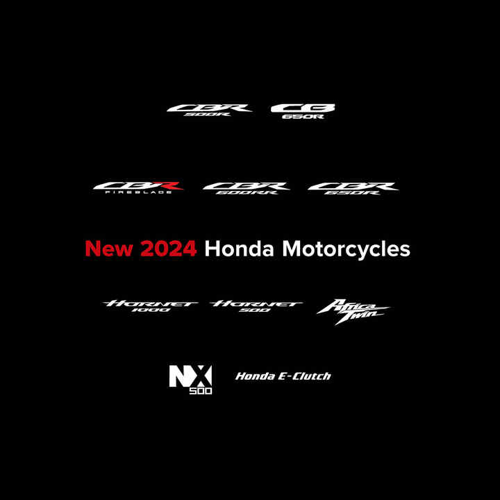 Gama de motocicletas Honda