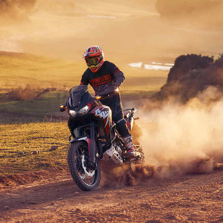 Imagen estática de la Africa Twin