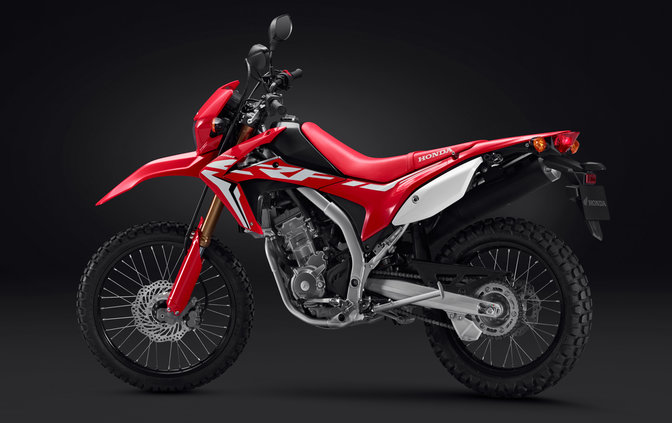 CRF250L lateral izquierdo