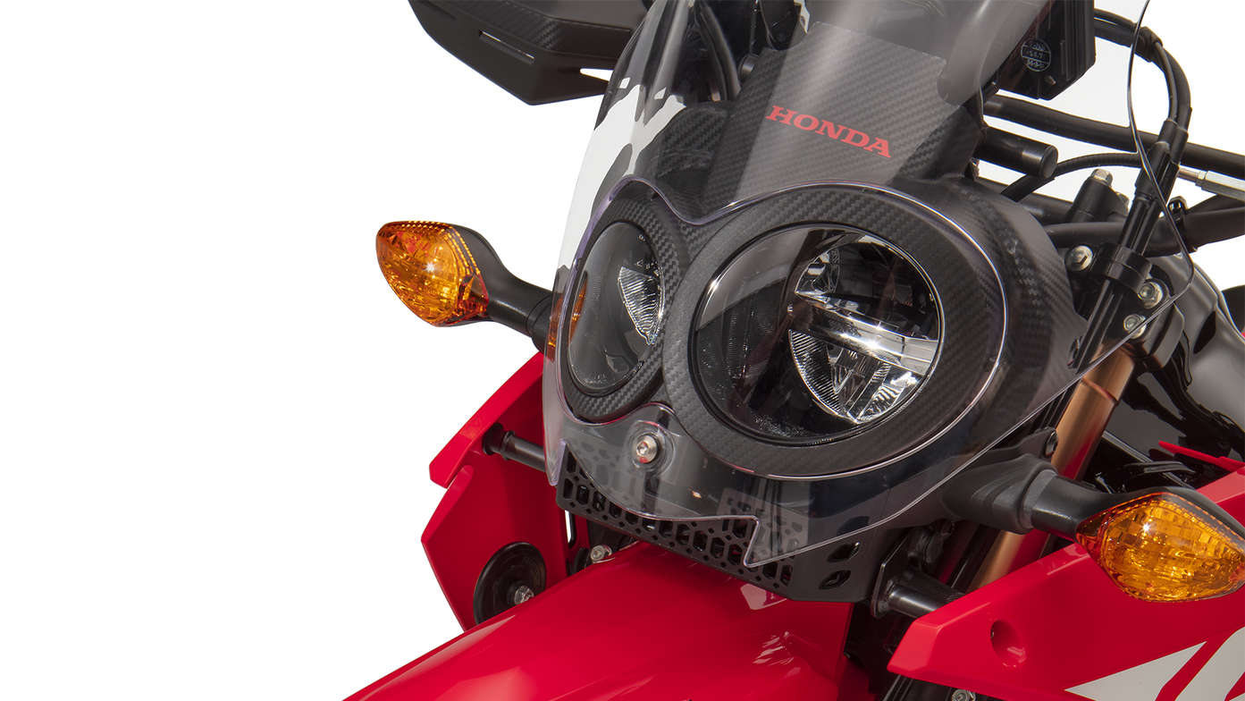 Honda CRF300 Rally, faros LED asimétricos