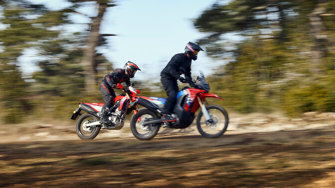 Motocicleta Honda CRF300L y CRF300 Rally.