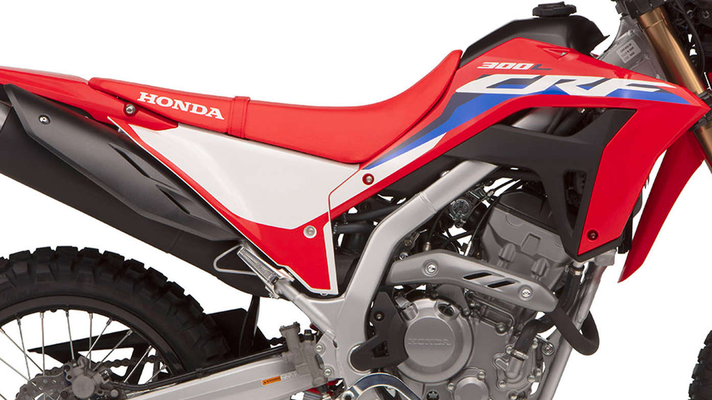 Honda CRF300L, chasis más ligero