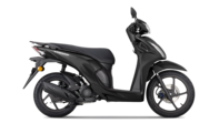 Vision 110 2025 Negro Galaxy Mate Metalizado (NH-A76)