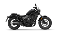 CMX500 Rebel 2025 Negro Gunpowder Mate Metalizado (NH-436)