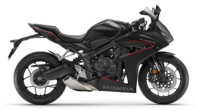 CBR650R 2024 Negro Gunpowder Mate Metalizado (NH-436)