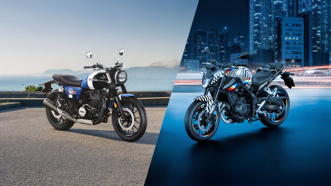 Motocicletas personalizadas tanto para CB500 Hornet como para GB350S
