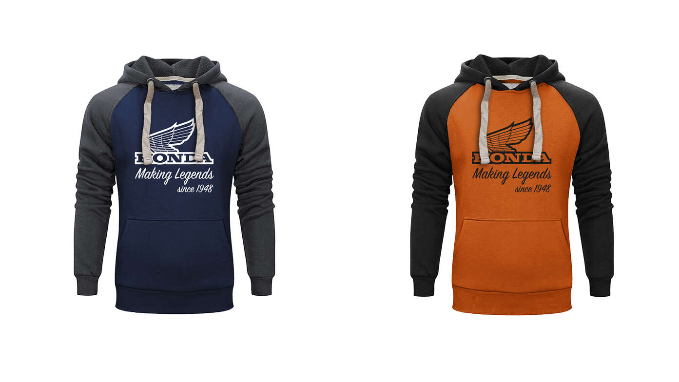 Sudadera con capucha de la legendaria colección Honda Making Legends 2024