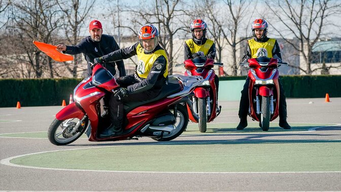 Seguridad en moto
