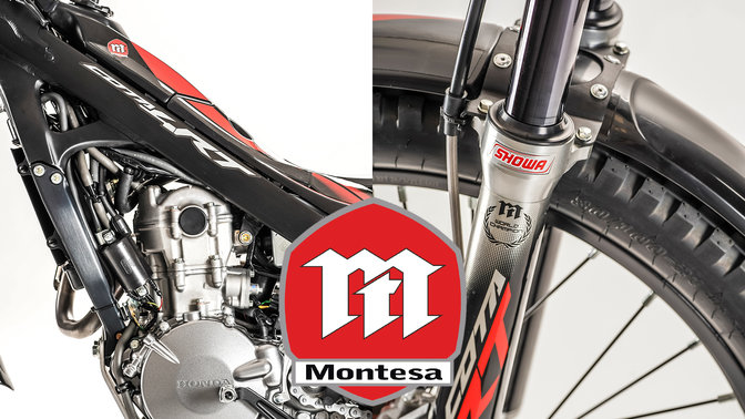 Honda Montesa Cota 4RT 260R con kit de competición.