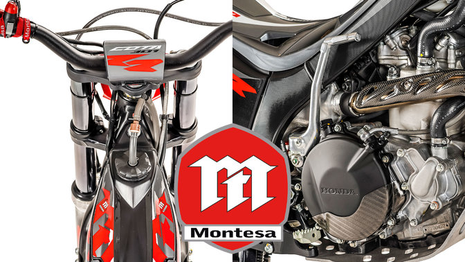 Honda Montesa Cota 4RT 301RR con kit de competición.