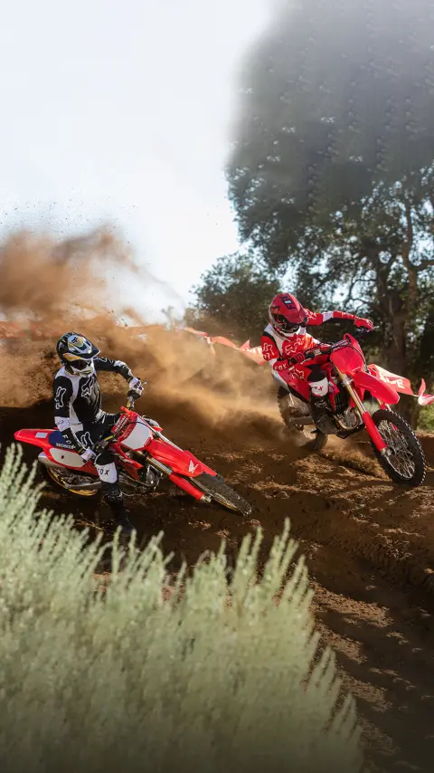 Honda CRF450R y CRF450R 50.º Aniversario