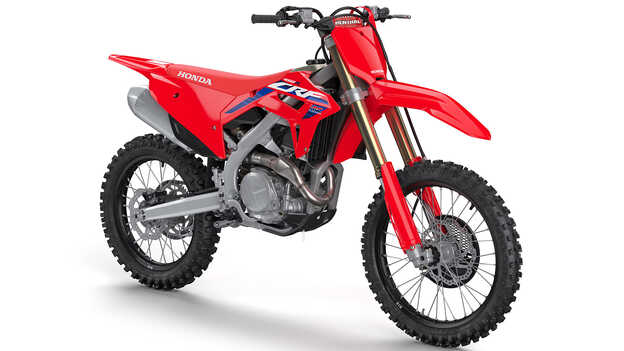 Suspensión actualizada de la Honda CRF450R. 