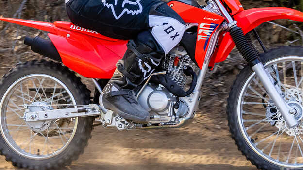 Bastidor de acero de doble viga de la Honda CRF125F