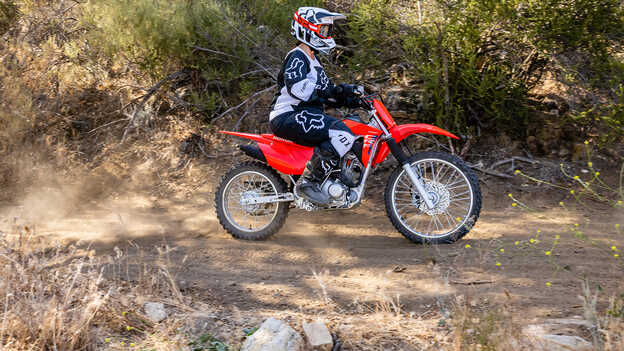 Honda CRF125F arranque eléctrico