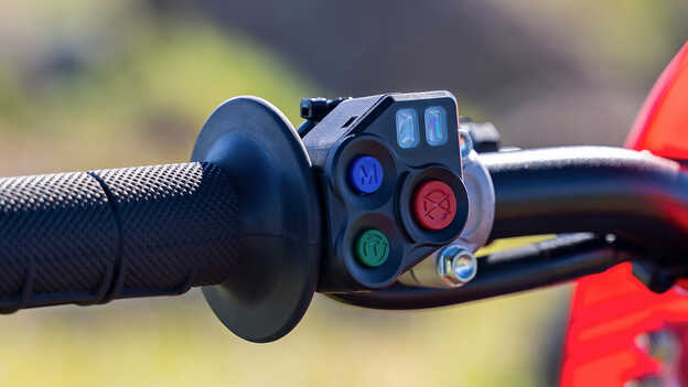 Botón de selección de modo del motor de 3 modos (EMSB) de la CRF250R