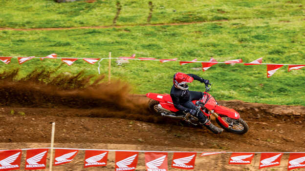 Control de par seleccionable Honda de 3 niveles (HSTC) de la CRF250R