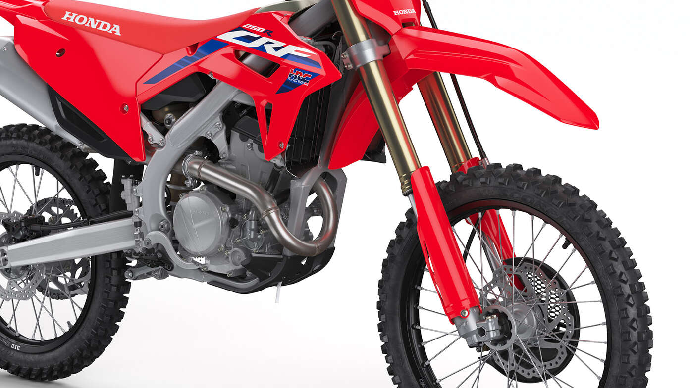 Honda - CRF250R - Nueva suspensión Showa 