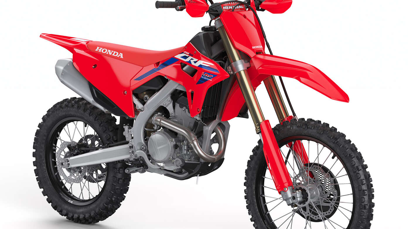 Nueva configuración de suspensión Showa de la Honda CRF250RX