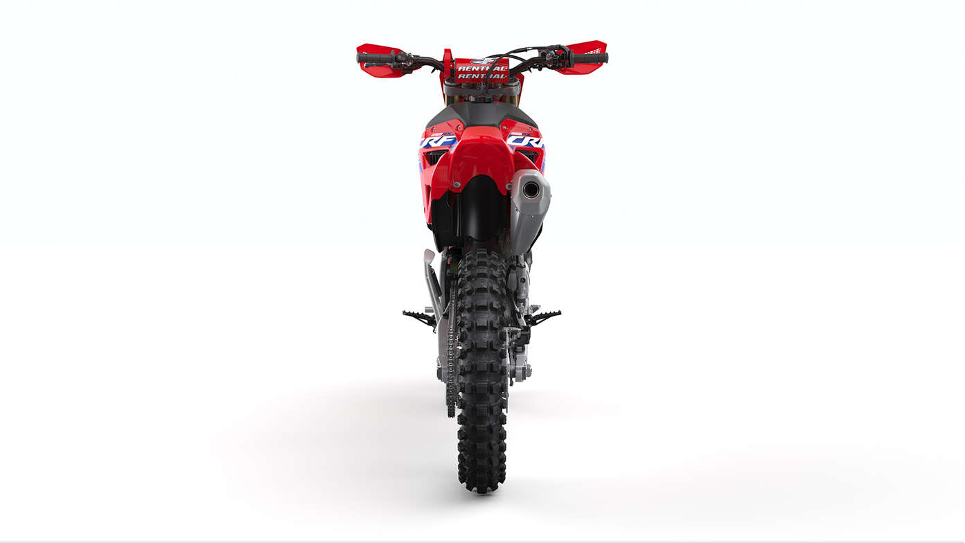 Carenado estilizado y mantenimiento fácil de la Honda CRF250RX